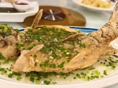 特色葱油飞鱼-岭南海晏楼(滨江东总店)