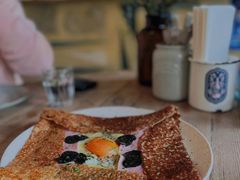 巴黎火腿鸡蛋芝士蘑菇可丽饼-RAC BAR(安福路店)