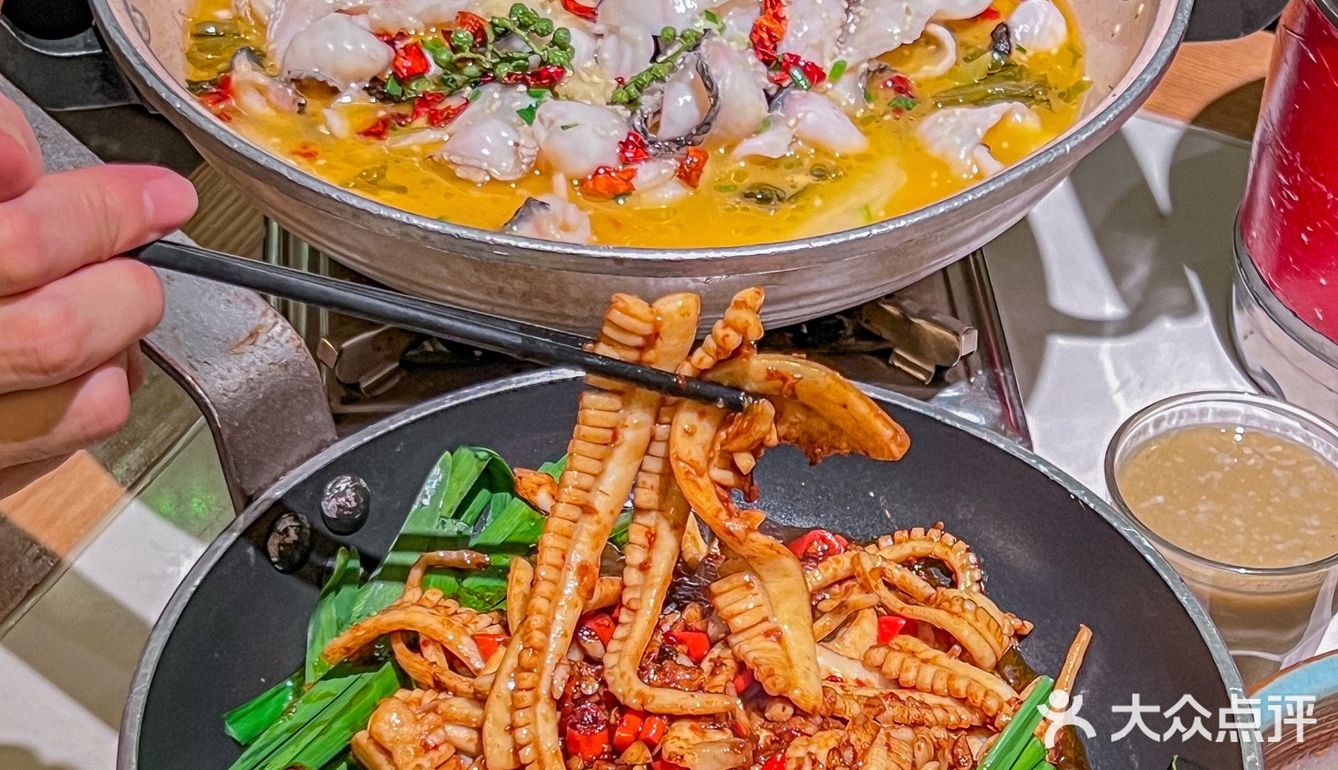 羡慕在长沙的uu们！！！可以吃到这一碗特辣鱿鱼…