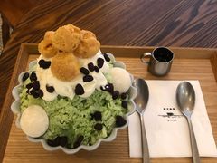 冰淇淋豆乳刨冰配日本团子-Ginko银子(青龙街店)