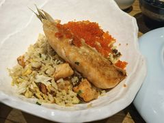 三文鱼鳍炒饭-阿吾罗日本料理(K11艺术中心店)