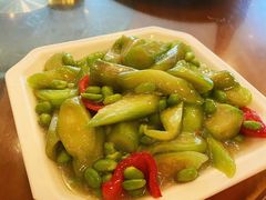 丝瓜毛豆-牧羊餐厅