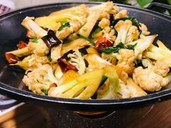 有机花菜炒肉-湘里乡亲甲王二老店
