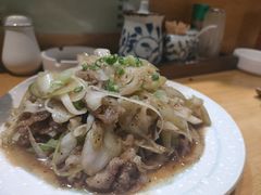 京葱炒牛肉-明日叶日本料理(新区淮海街店)
