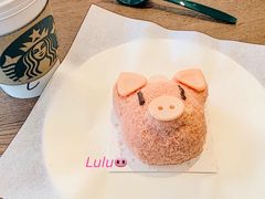桃桃猪猪蛋糕-星巴克(凯德晶萃店)
