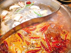 菌汤鸳鸯锅-渝味晓宇火锅(合川路店)