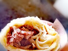大饼卷肉-饶阳传统豆腐脑