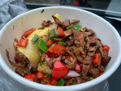 牛肉腰花二合一豆皮-周记热干面豆皮大王(桃花东街店)