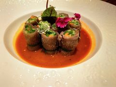芝麻芫爆牛肚-西安凯悦酒店·湖畔中餐厅