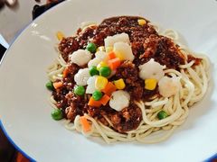 虾仁炸酱面-奎元馆.百年奎元.非遗传承(西湖边的解放路店)