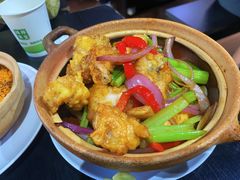 啫啫牛蛙煲-绿柠食堂(北外滩店)