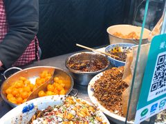 -清真马乐贝腊牛肉蛋黄菜夹馍(马蓉洒金桥店)