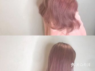 推荐发色#淡雾粉 适合年轻的小姐姐，阿姨不要染我怕你