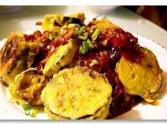 鱼香茄饼-老字号怡玺·藿香雅鱼(20年雅安店)