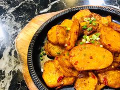 铁板土豆片-李师傅脆肚(华强北店)
