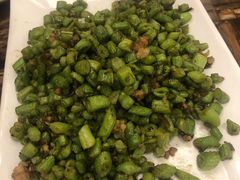 榄菜肉末四季豆-九佰碗家常菜(华威桥店)