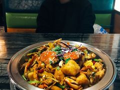 麻辣蟹鸡煲-大家火啫啫煲