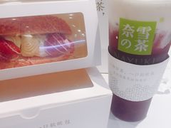 霸气芝士车厘子-奈雪的茶(湖滨银泰in77C区PRO店)