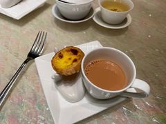 奶茶配蛋挞-8餐厅(新葡京酒店)