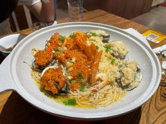 -东来菜馆•手抓海鲜家常菜•海鲜锅贴(鸽子窝店)