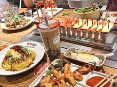 烤鱿鱼-丰茂烤串(金源店)