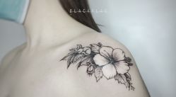 blackwork-黑旗纹身