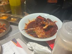 -草家酱蟹炭火烤肉店(珲春南路一店)