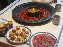 -爱你您·自家鱼塘·活水喷泉鱼火锅(八里店)