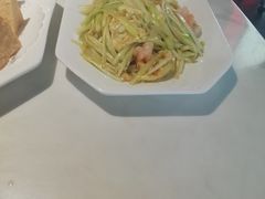韭黄虾仁炒滑蛋-潮人姐妹轩(海宁路店)