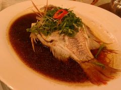 蒸立鱼-东豪园林海鲜酒家(南港路辅路店)