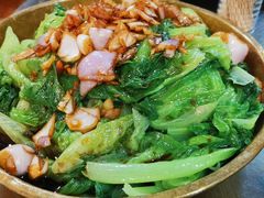 红葱头淋生菜-桃姐农庄老字号(从化温泉店)