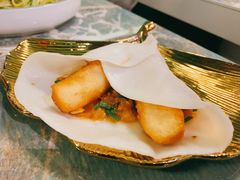 虾球烤饵块-浩海火烧云傣家菜(京广店)