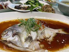 清蒸鲳鱼-启东海鲜人家(古美路店)