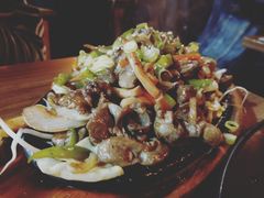 铁板鱿鱼鸡胗-將軍