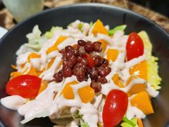 芒果酸奶沙拉-猪啊牛呀羊啊铜盘烤肉(正大广场店)