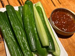 黄瓜蘸酱-聚点串吧·北京烧烤(朝北店)