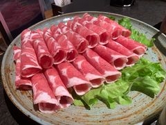 精品羊肉卷-老墙根涮肉·铜锅·烧烤(王四营店)
