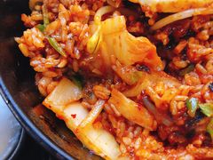 泡菜五花肉拌饭-米屋石锅拌饭(师大店)