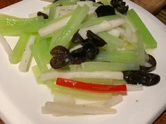 木耳莴笋山药-绿茶餐厅(蓝色港湾店)