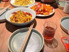 土豆片配莜面卷-薇酌饮·陕西菜(南门外店)