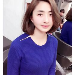 免打理韩式气质中短发-V-STAR威斯达•高级私人定制