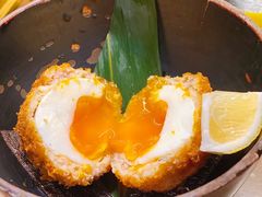 鸡肉碎溏心蛋-Fukumimi·美醉堂 居酒屋(金尚店)