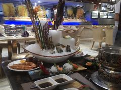 自助取餐区-鸿腾国际大酒店-海鲜姿造海鲜烤肉自助餐