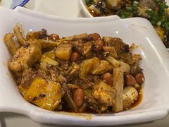 红油拌土鸡-百年粉蒸牛肉