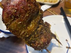 -老红桥炸灌肠牛肚锅烧烤(定福庄店)