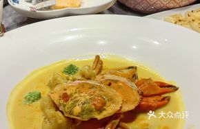 French Creamy Curry Blue Crab