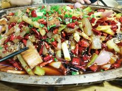 香辣烤鱼-百年老扣碗(沙坪坝店)