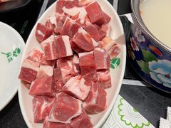 足斤羔羊肉块-绿达涮府(重庆路店)