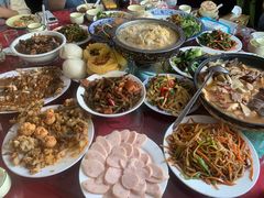 -北京龙庆四季香农家饭庄·灶台鱼·碳烤虹鳟鱼(龙庆峡店)