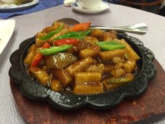 铁板海鲜年糕-银都上海菜馆(粤海东路店)